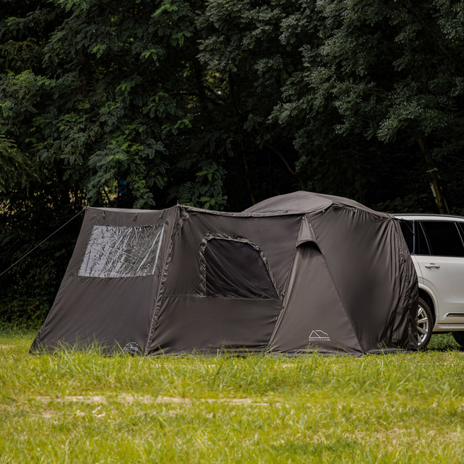 IDOOGEN BAT MAX 車宿帳篷 車輛用對接帳篷, 巧克力棕色, 2~3人用