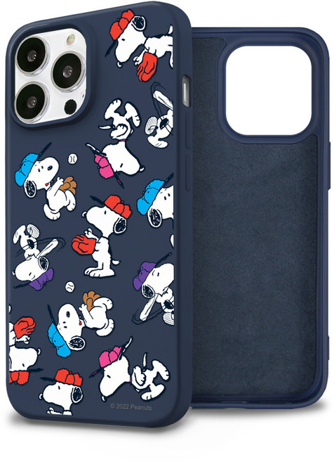 스누피 마이 베이스볼 소프트 컬러 젤리 휴대폰 케이스