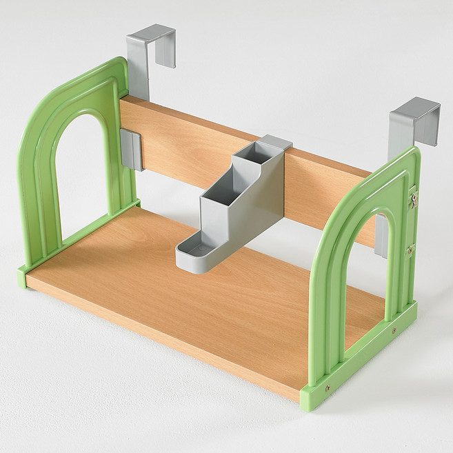 파란들홈 헬로 405 파티션 책꽂이, 그린