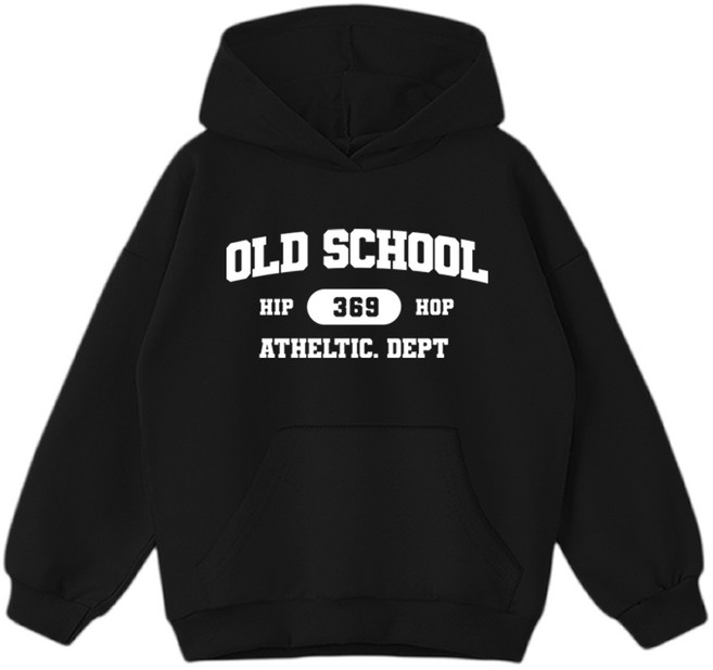 제니 주니어 오버핏 올드스쿨 후드티 JN2003H