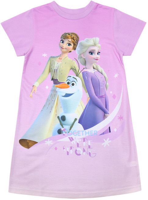 겨울왕국 2 여아용 폴라 5부 원피스