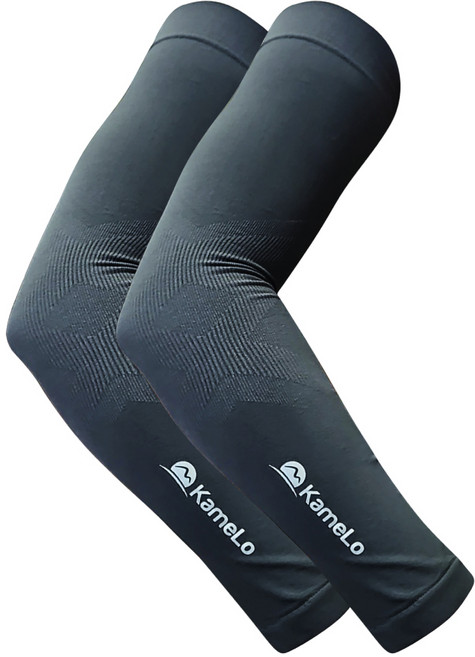 카멜로 기능성 오토바이용 UV 자외선 차단 여름 팔토시 2p 세트 AS-AQUA, 차콜, 1세트