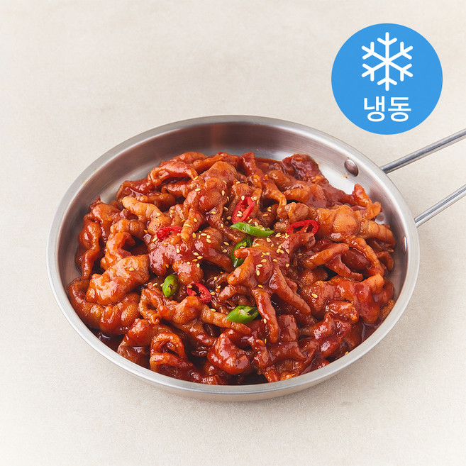 벌쿡 양념무뼈닭발 (냉동), 1kg, 1개