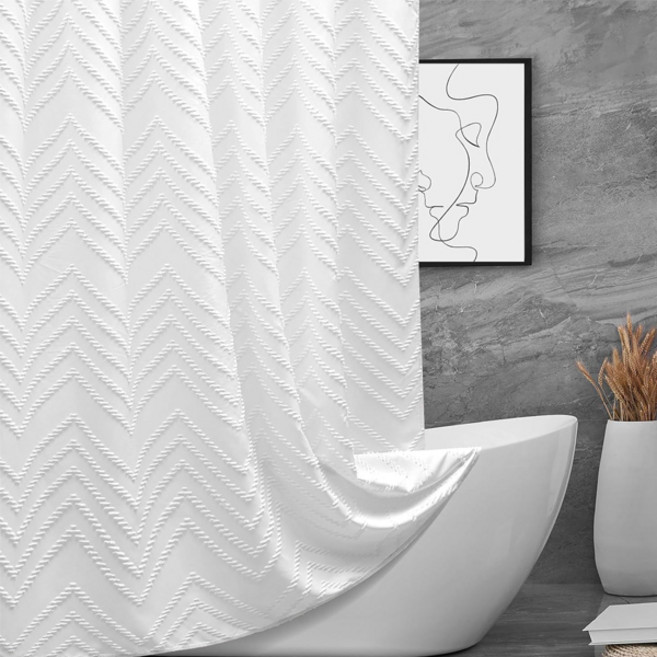 마켓감성 보헤미안 디자인 샤워커튼, 타입4, 1개