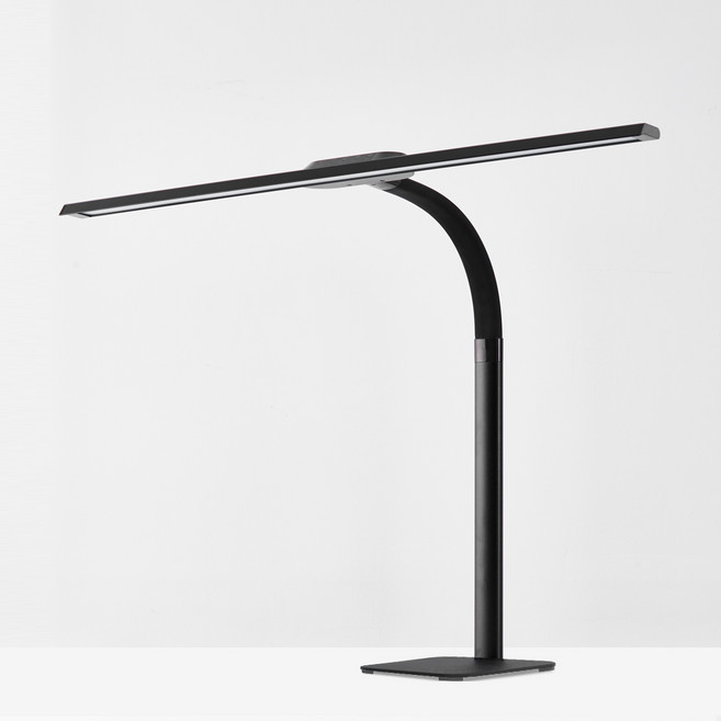 스피아노 테드 LED 와이드 스탠드 데스크형 SL-W800D, 블랙