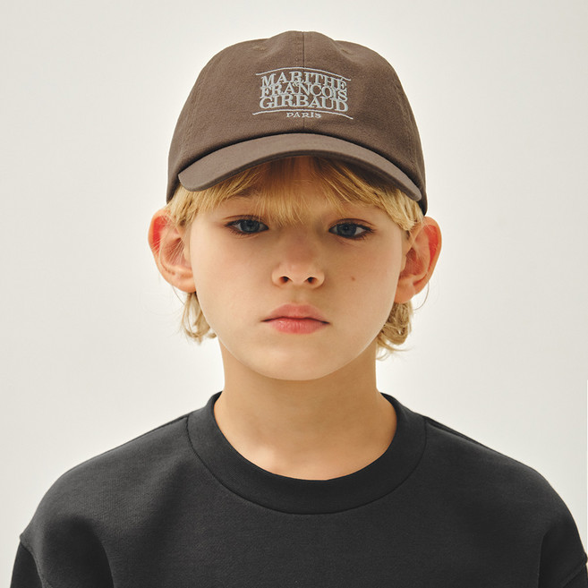 MaritheFrancoisGirbaud 兒童經典Logo棉質棒球帽