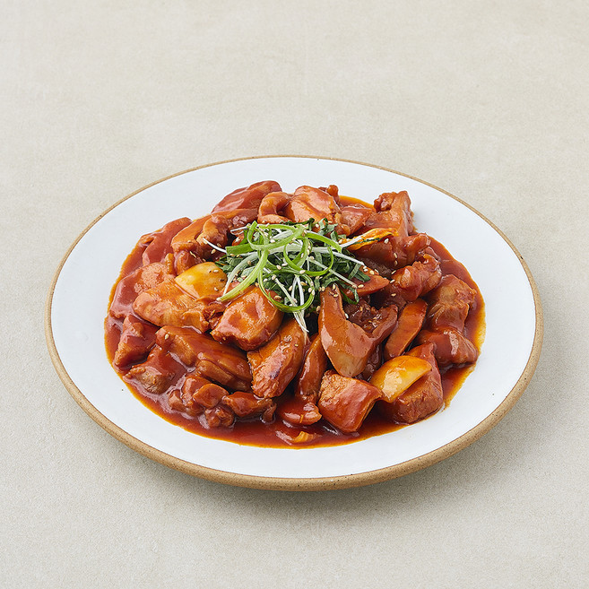 꾸브닝 일품양념 매콤 닭갈비, 1개, 700g