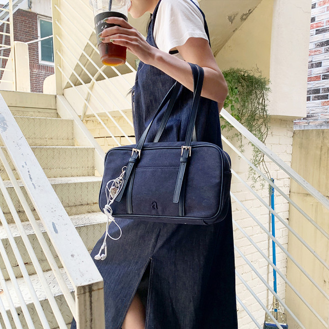 ALICE MARTHA 女款Daphne丹寧肩揹包