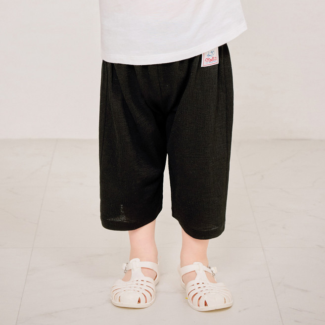 mollimelli friends 小熊楊柳涼感七分褲