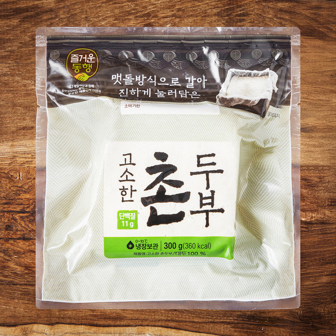즐거운동행 고소한 촌두부, 300g, 1개
