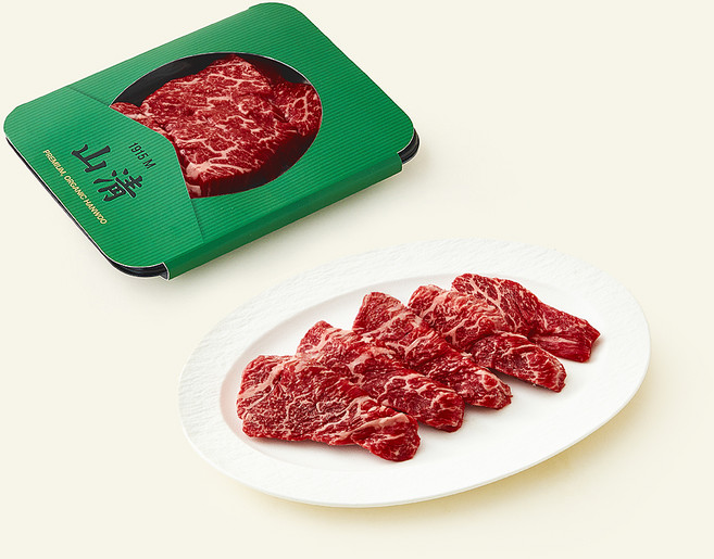 산청 유기축산물 인증 한우 치마살 1등급 구이용 (냉장), 1개, 200g