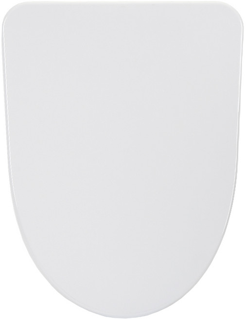 총무몰 풀커버 무소음 프리미엄 변기커버 특대형, 화이트, 1개