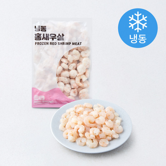 온다미 홍새우살 (냉동), 1개, 200g