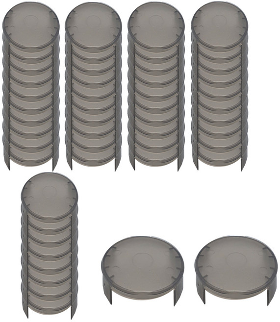 아비앙 콘센트 안전커버, 애플블랙, 50개