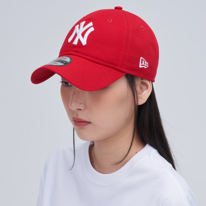 뉴에라 남녀공용 9FORTY 언스트럭처 뉴욕 양키스 스칼렛 모자 NEYYAN 14864546
