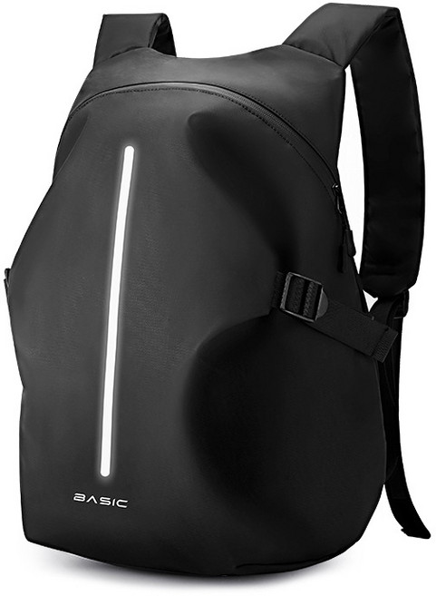 에이빅 리플렉티브 바이크 백팩, 블랙