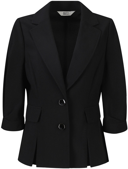 BESTI BELLI 女款彈性傘狀下擺套裝外套 BIJAE1156