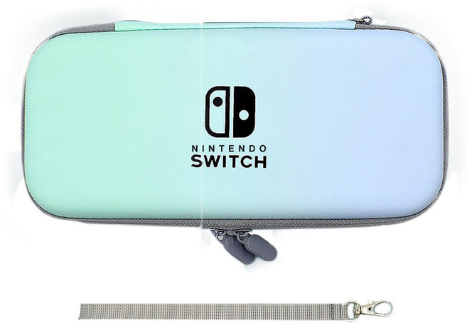 대니하우스 닌텐도 스위치 OLED 파스텔 파우치, 스카이블루그린, 1개