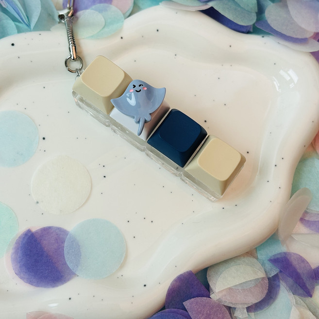 소리달 씨푸 수작업 바다친구들 키링 가오리