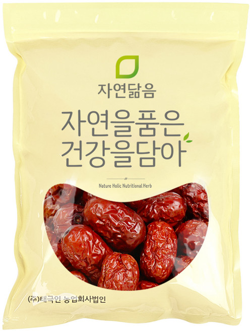 자연닮음 대추 왕별초, 500g, 1개