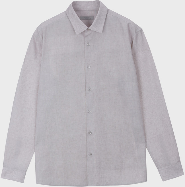 마인드브릿지 남성용 COOLAIR 린넨 세미 오버 셔츠 MVWS3120