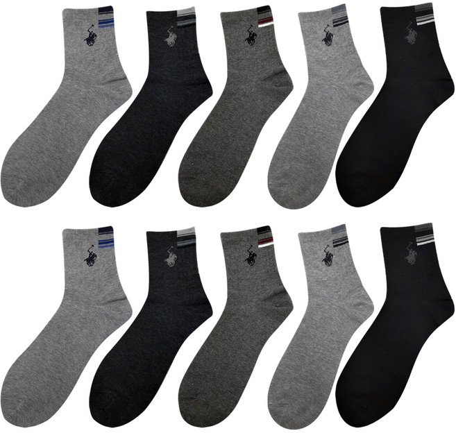 비버리힐스폴로클럽 남성용 탑로고 미니 양말 5종 x 2p 세트