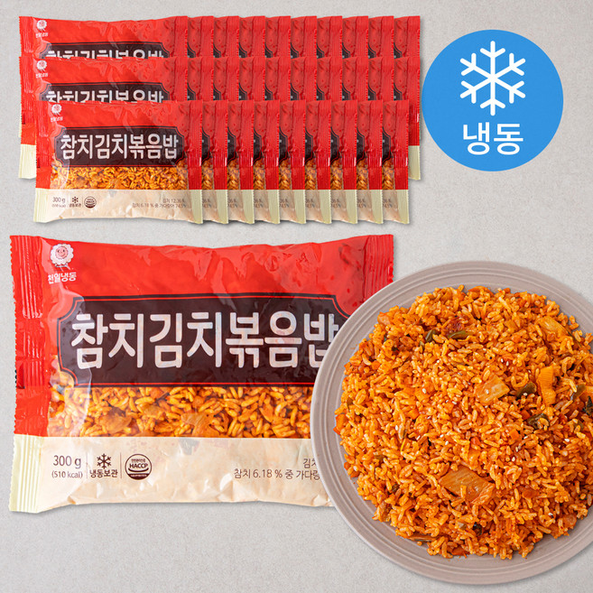 천일냉동 참치김치 볶음밥 (냉동), 300g, 30개