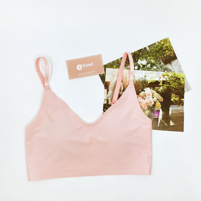 솔레일 주니어 조절끈 심리스 노와이어 무봉재 학생 브라속옷