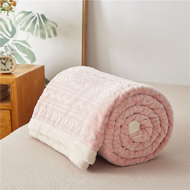 인디언 패턴 기하학 시리즈 컬러풀 플란넬 사각 담요