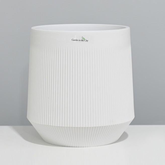 도시정원 모던 인테리어 UN 대형 스트라이프 화분, 1개