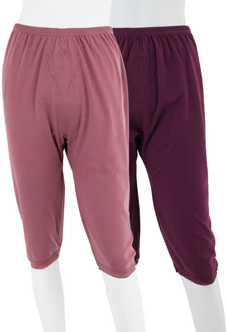 캐리루시 면스판 8부 하의