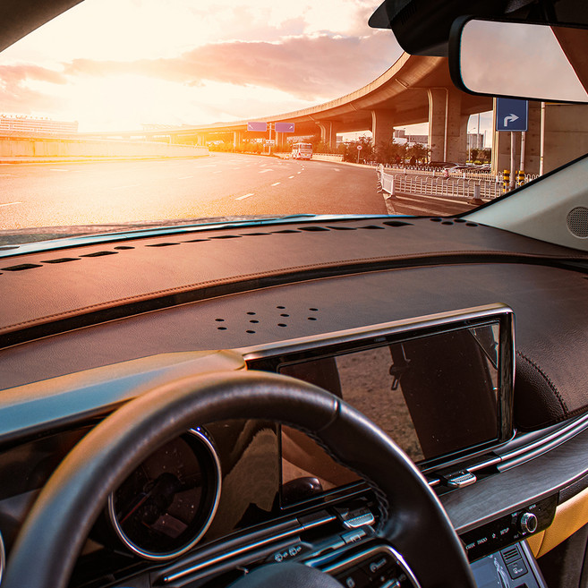 gaon 가죽 3세대 대쉬보드커버, 블랙, 기아 올뉴 K7 16년 1월~19년 6월 HUD 유 / 센터스피커 유