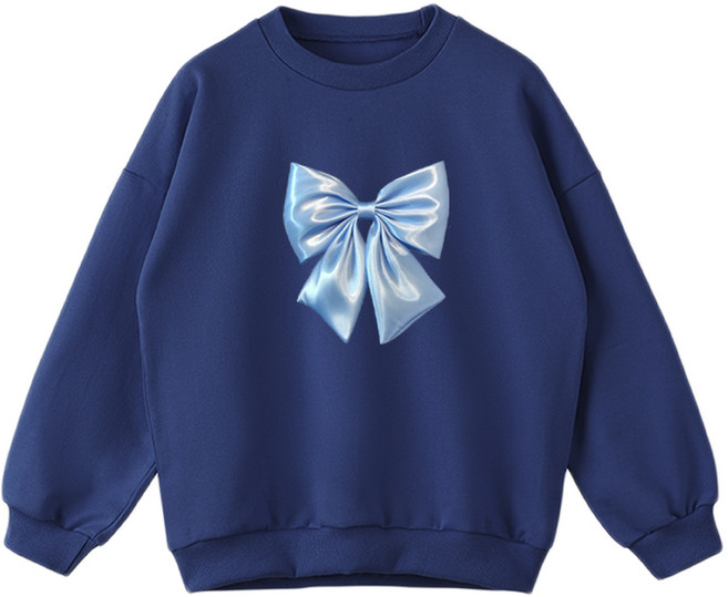 제니 주니어 오버핏 블루리본 맨투맨 JN1025M