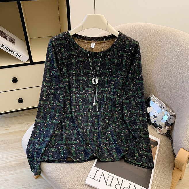 아뗄릭 여성용 반셀라 빅사이즈 엄마 이너 티셔츠 11246