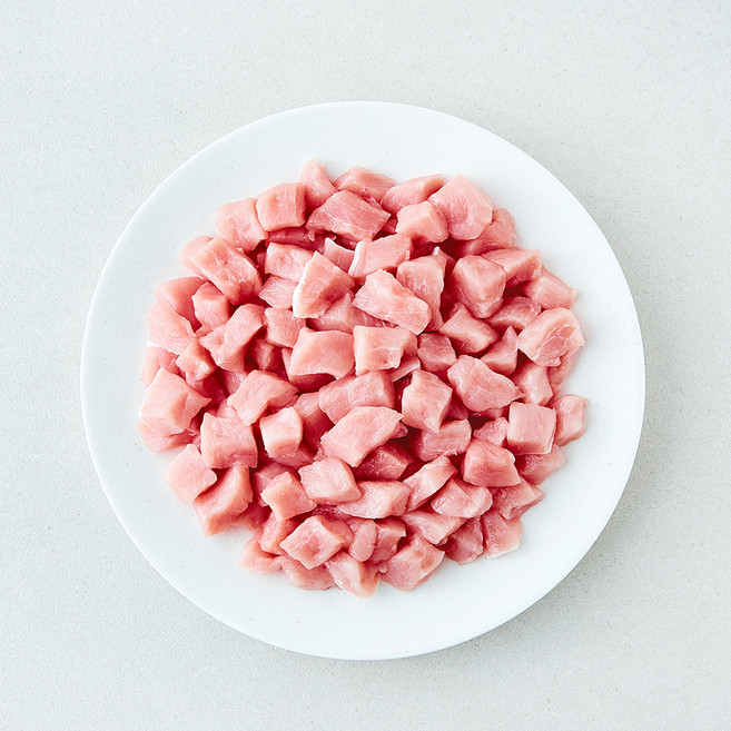 백두대간 한돈 등심 카레용 (냉장), 1개, 500g