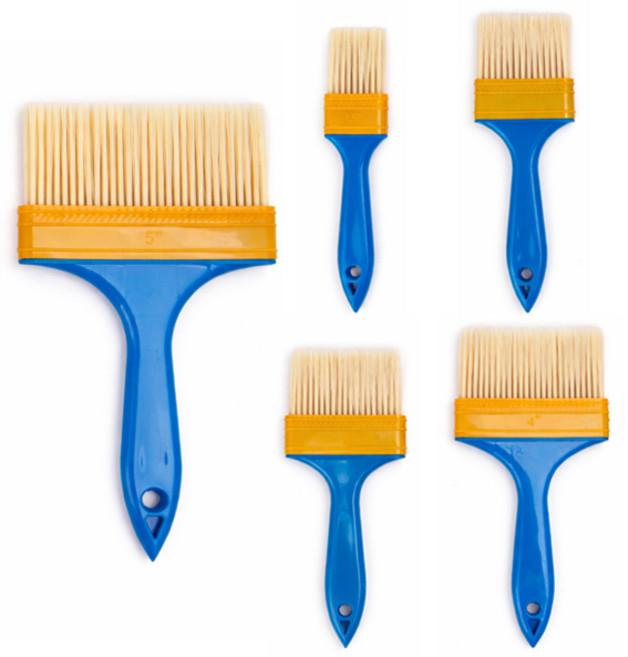 ZIO-BIZ 페인트 붓 브러쉬 5종 세트, 1세트