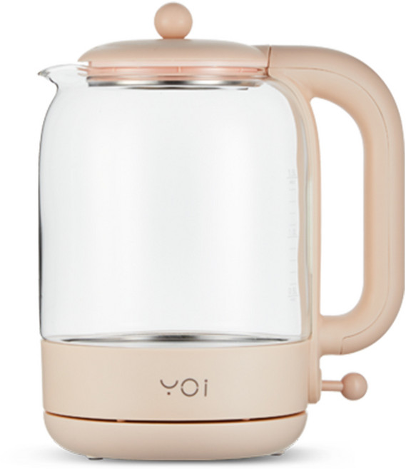 요아이 내열유리 쾌속 전기포트 1.5L, YEK-221FPK