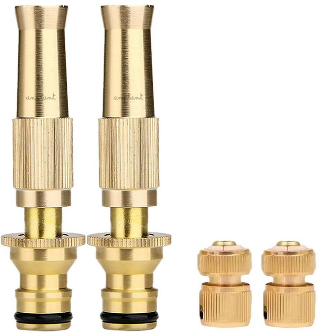 Anplant 黃銅高壓噴槍 2入組, 黃銅色, 150mm