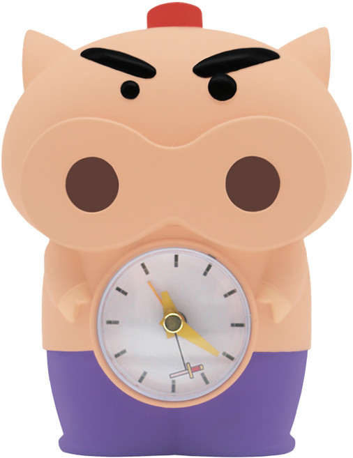 레토 짱구 부리부리 자에몽 알람 시계, 혼합 색상