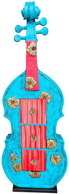 아트칸 첼로 디자인 수납장 청색, 혼합색상