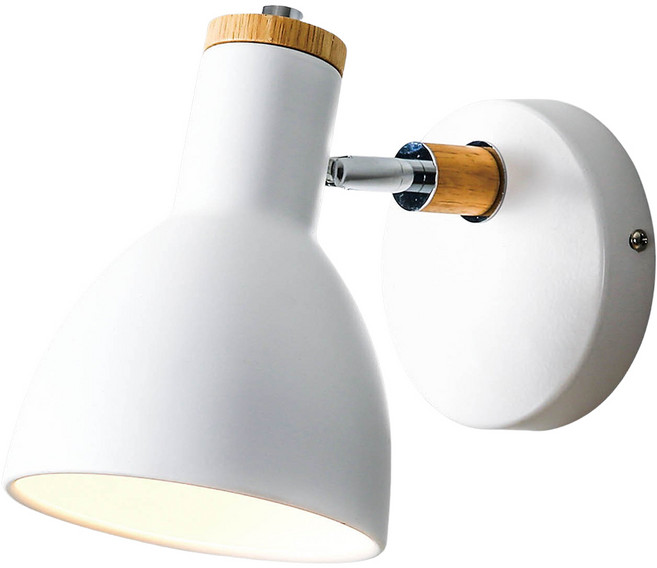 honey comb 北歐風鋼材烤漆壁燈(bl41984) 簡約 臥室燈 床頭燈, 1入, 白色