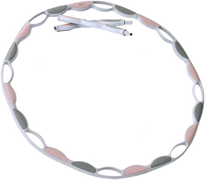 OHGYM 智能腹部指壓室內減肥呼啦圈, 1.35kg, 1個