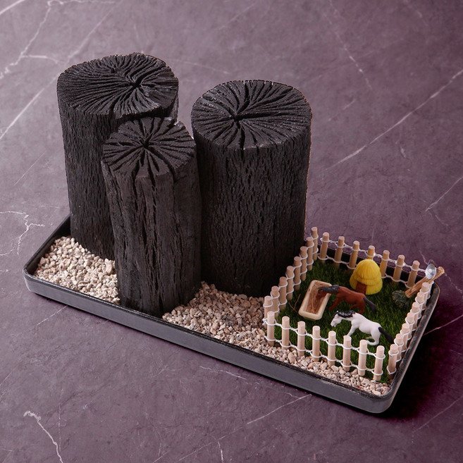 morningscent 제올라이트 참숯 다육이 조화 DIY 세트 C타입, 1세트