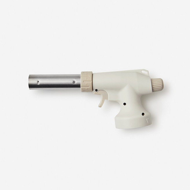 JAJU 그립감 좋은 직화 요리용 토치, 화이트, 1개