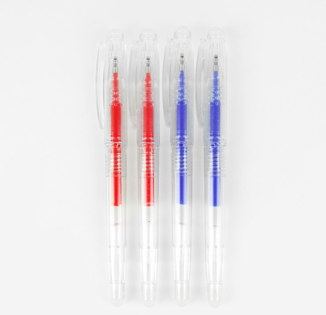 소잉바이핸드 아이롱펜 1mm 4p 세트, 레드, 레드, 블루, 블루, 1세트