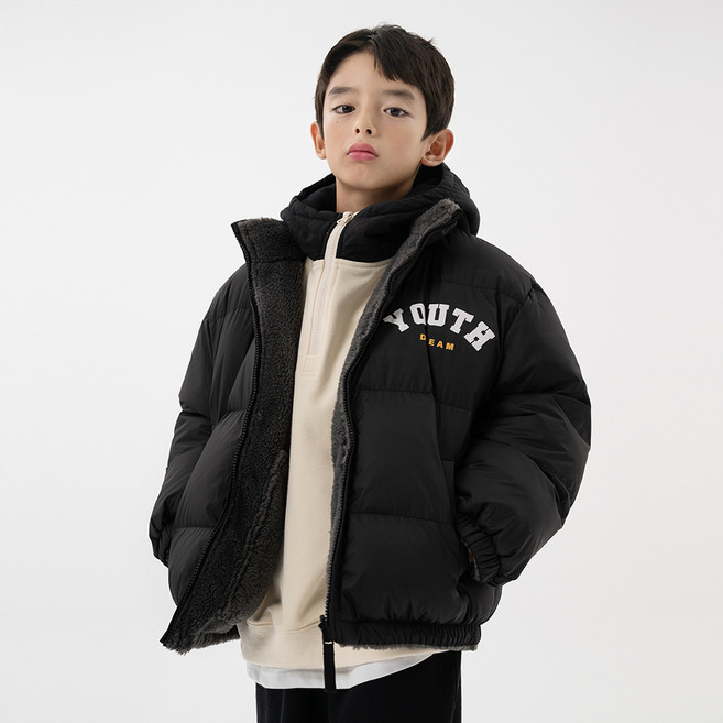 틴플로우 아동용 유스드림 리버시블 패딩 TEJG579