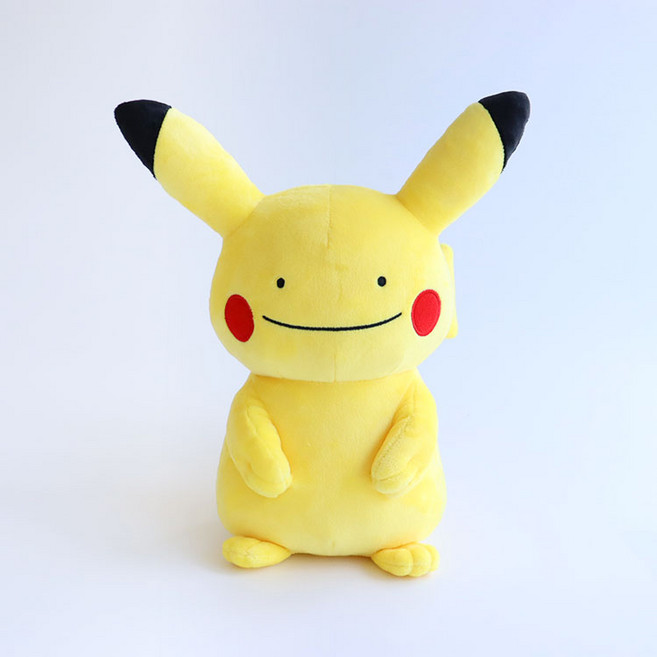 PoKeMoN 寶可夢 變身成皮卡丘的百變怪娃娃 25cm, 1個, 30cm, 混合顏色
