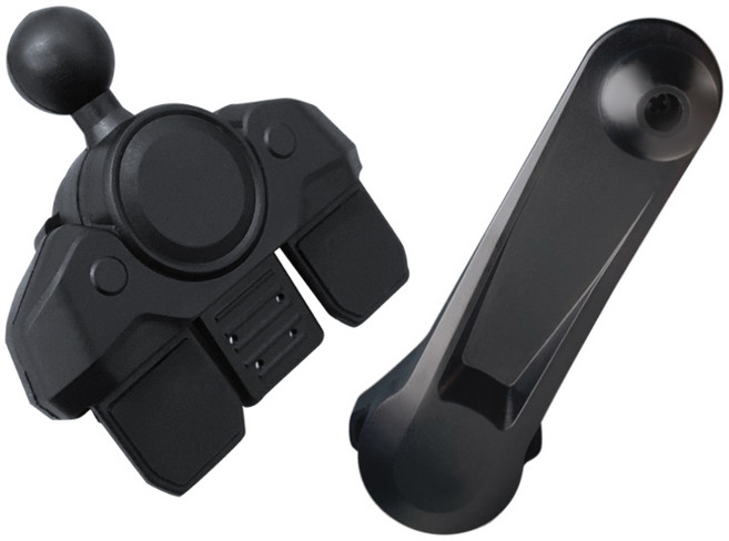 레드빈 차량용 CD 슬롯 핸드폰 거치대 고급형 DBCM + 회전방식 부품 DCEM, 1세트