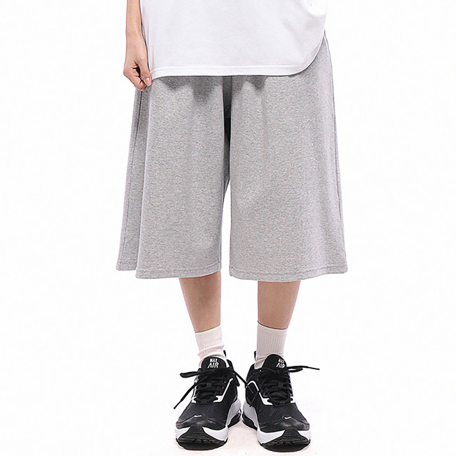 와이티클로젯 7부 와이드 버뮤다 트레이닝 팬츠