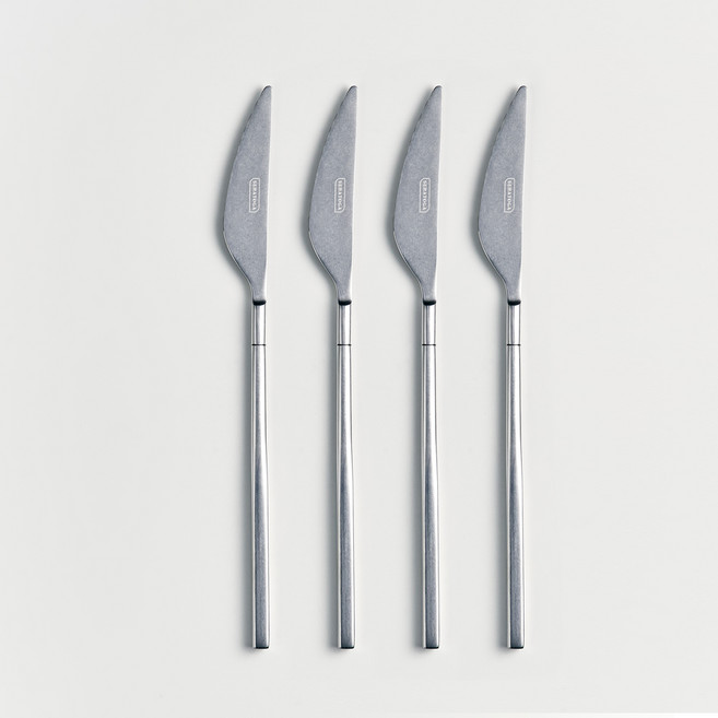 세라토가 시엘로 스톤워시 커트러리 스테이크 나이프, 4개